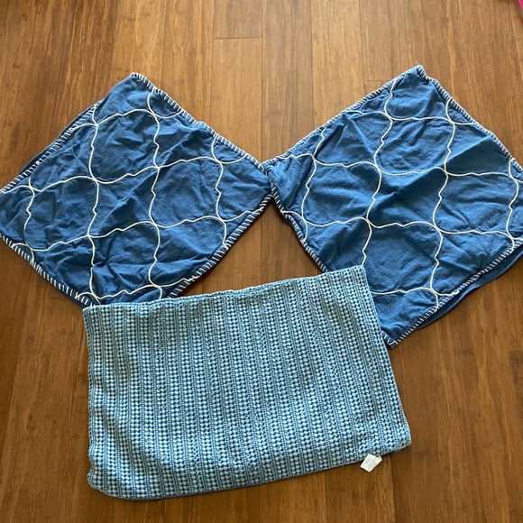 Accents Pottery Barn Pillow Covers One 16x26 And Two 22x22 Poshmark